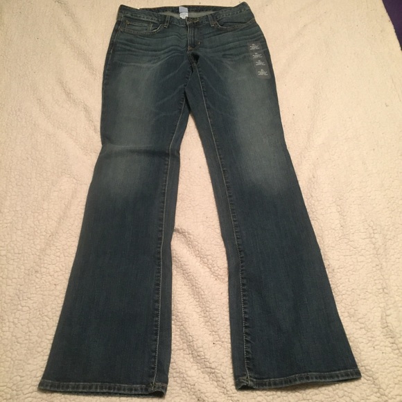 Eddie Bauer curvy boot fit Jeans inseam 34 NWT - Picture 2 of 6